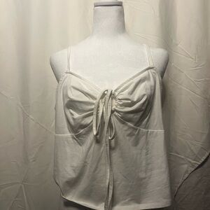 Future Collective white tank top